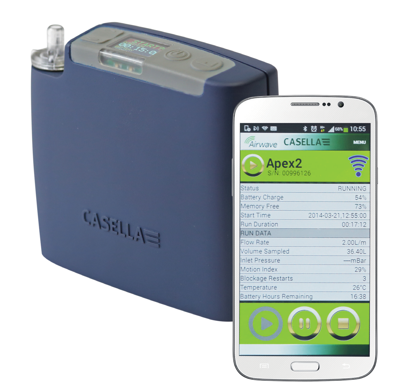 Casella Apex 2 - Occupational Hygiene - AMS Haden